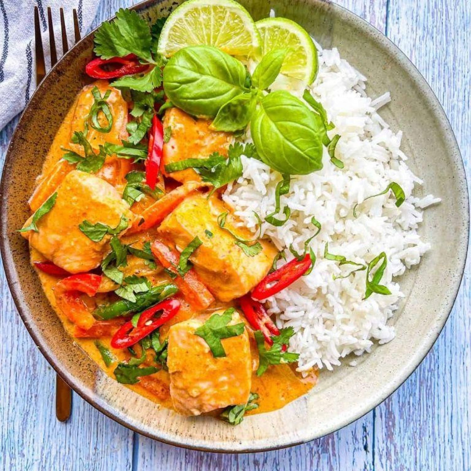Fish Rice & Curry