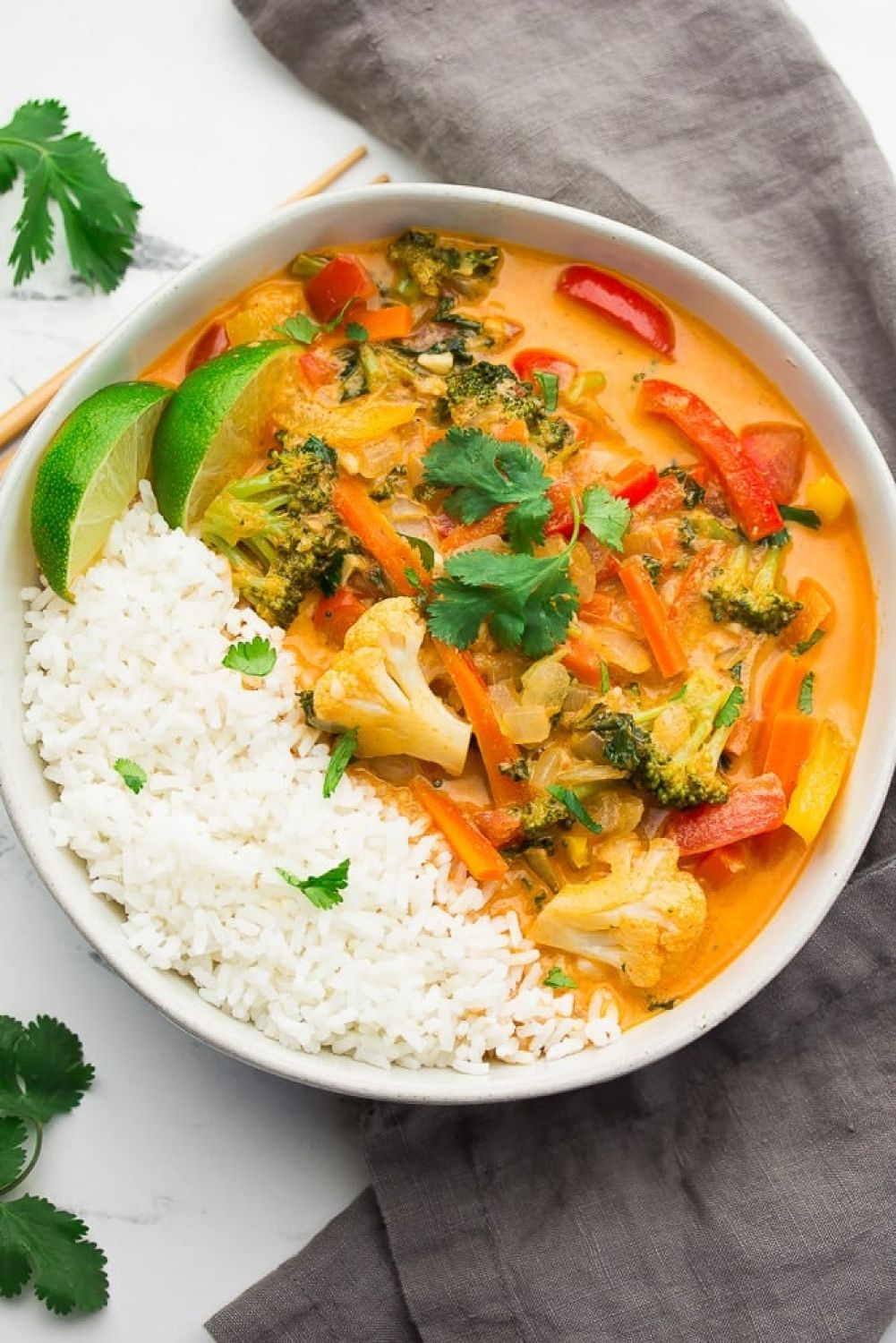 Vegetable Rice & Curry